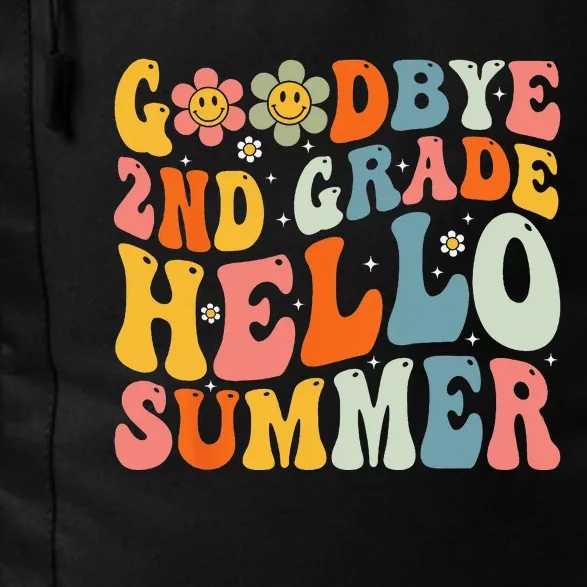 Goodbye 2nd Grade Hello Summer Last Day Of School Daily Commute Backpack