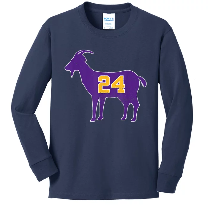 Goat 24 Kids Long Sleeve Shirt