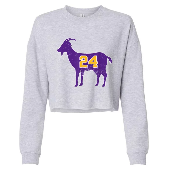 Goat 24 Cropped Pullover Crew