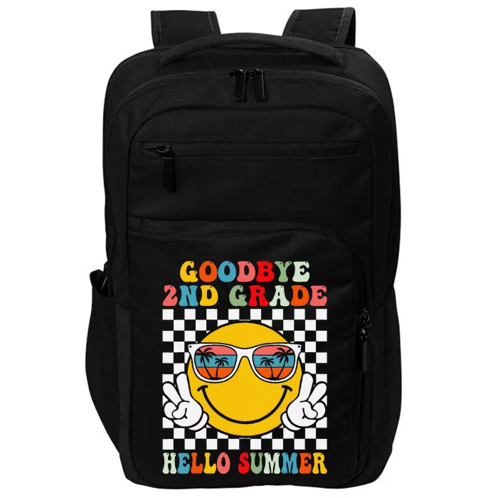 Goodbye 2nd Grade Hello Summer Last Day Of School Impact Tech Backpack