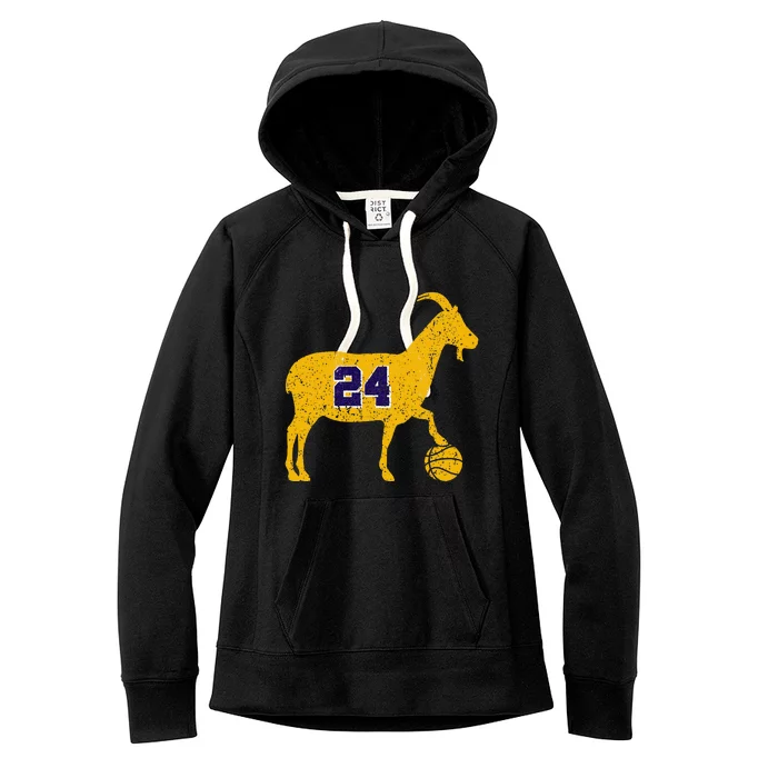 Goat 24 La Basketball Women's Fleece Hoodie