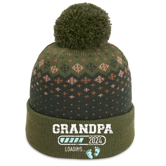 Grandpa 24 Loading For Pregnancy Announcement The Baniff Cuffed Pom Beanie