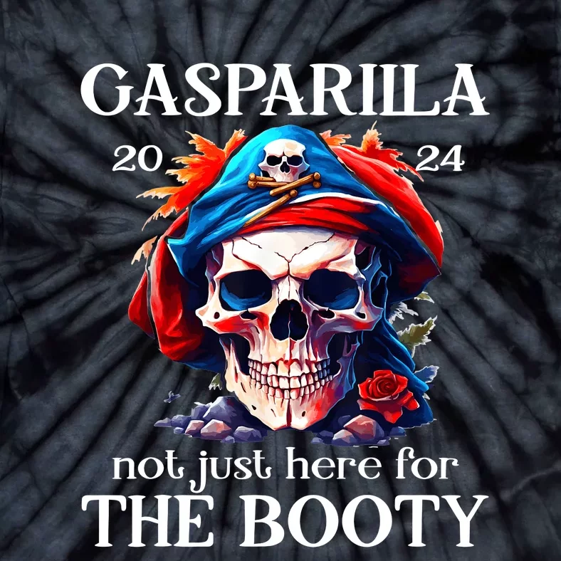 Gasparilla 2024 Pirate Festival Not Just Here For The Booty Tie-Dye T-Shirt