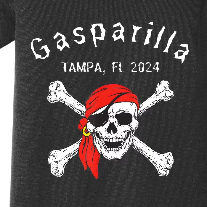 Gasparilla 2024 Priate Festival Tampa Fl Gasparilla Souvenir Baby Bodysuit