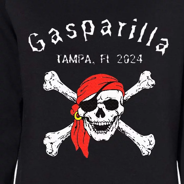 Gasparilla 2024 Priate Festival Tampa Fl Gasparilla Souvenir Womens California Wash Sweatshirt