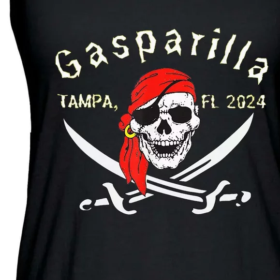 Gasparilla 2024 Pirate Festival Tampa Fl Gasparilla 2024 Ladies Essential Flowy Tank