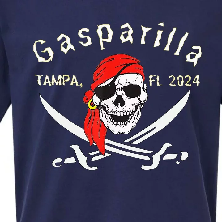 Gasparilla 2024 Pirate Festival Tampa Fl Gasparilla 2024 Sueded Cloud Jersey T-Shirt