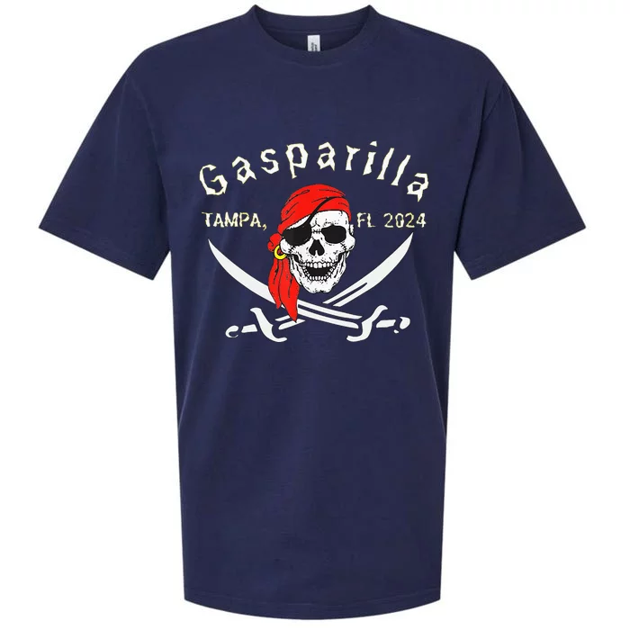 Gasparilla 2024 Pirate Festival Tampa Fl Gasparilla 2024 Sueded Cloud Jersey T-Shirt