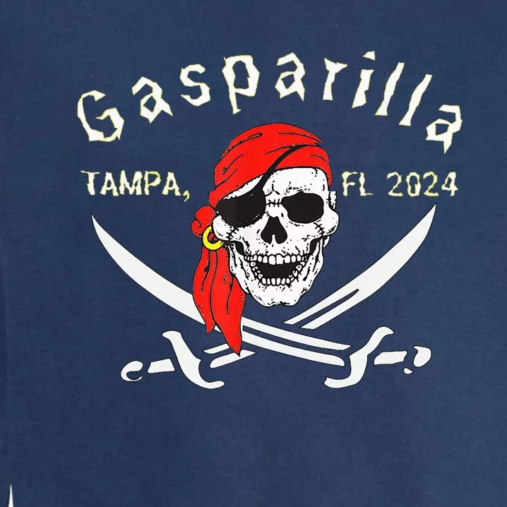 Gasparilla 2024 Pirate Festival Tampa Fl Gasparilla 2024 Garment-Dyed Sweatshirt