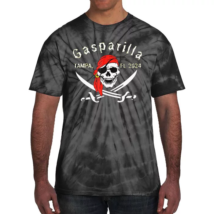 Gasparilla 2024 Pirate Festival Tampa Fl Gasparilla 2024 Tie-Dye T-Shirt