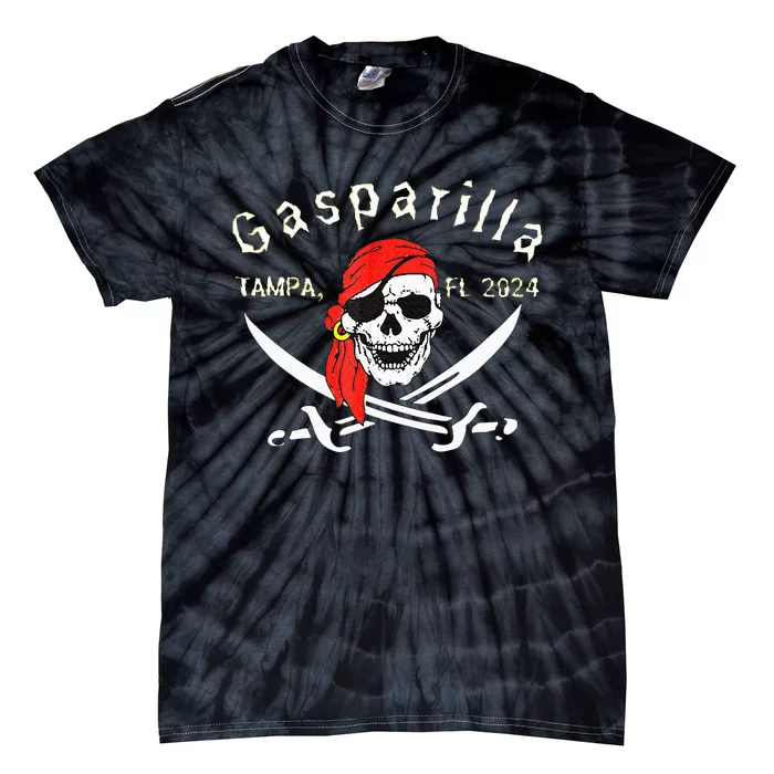 Gasparilla 2024 Pirate Festival Tampa Fl Gasparilla 2024 Tie-Dye T-Shirt