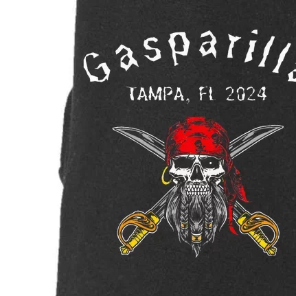 Gasparilla 2024 Priate Festival Tampa Fl Gasparilla Souvenir Doggie 3-End Fleece Hoodie