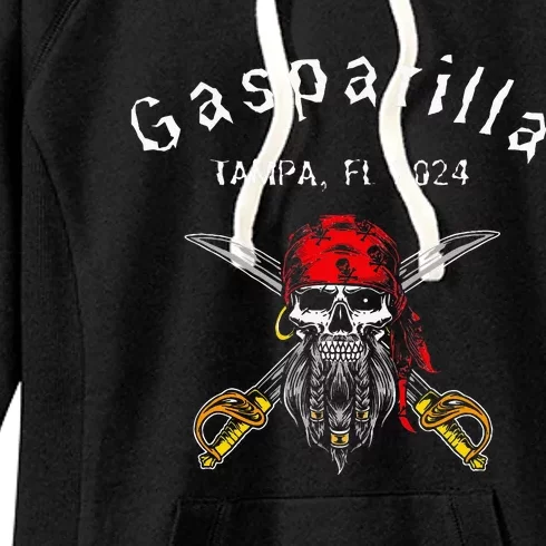 Gasparilla 2024 Priate Festival Tampa Fl Gasparilla Souvenir Women's Fleece Hoodie