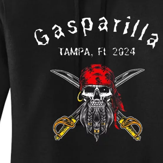 Gasparilla 2024 Priate Festival Tampa Fl Gasparilla Souvenir Women's Pullover Hoodie