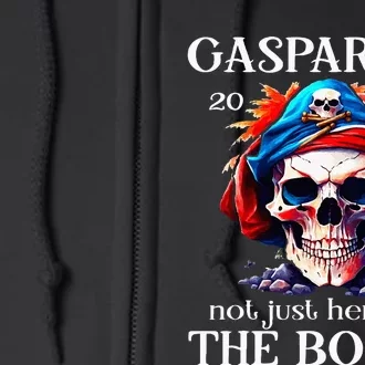 Gasparilla 2024 Pirate Festival Not Just Here For The Booty Full Zip Hoodie