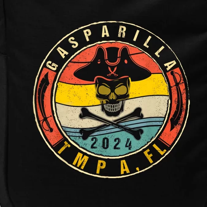 Gasparilla 2024 Pirate Festival Skull Ship Gasparilla Establ Impact Tech Backpack