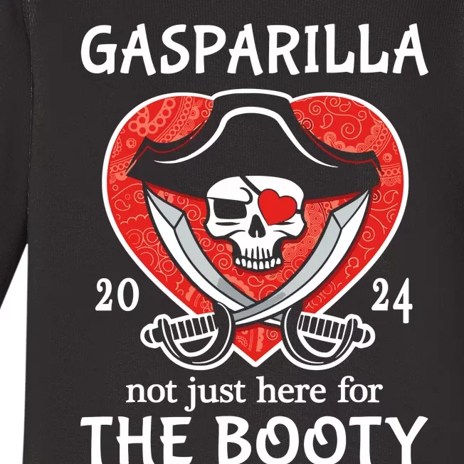 Gasparilla 2024 Pirate Festival Baby Long Sleeve Bodysuit