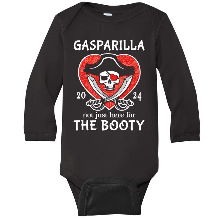 Gasparilla 2024 Pirate Festival Baby Long Sleeve Bodysuit