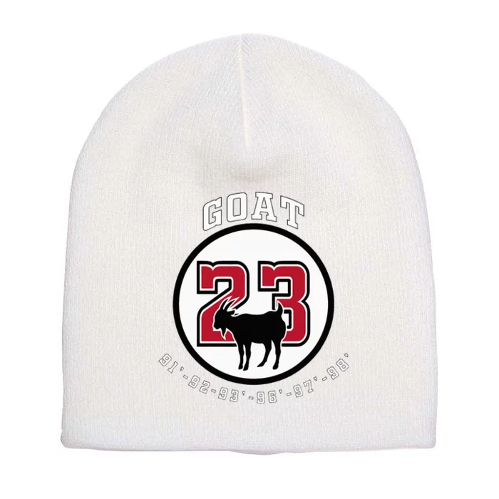 Goat 23 Vintage Short Acrylic Beanie