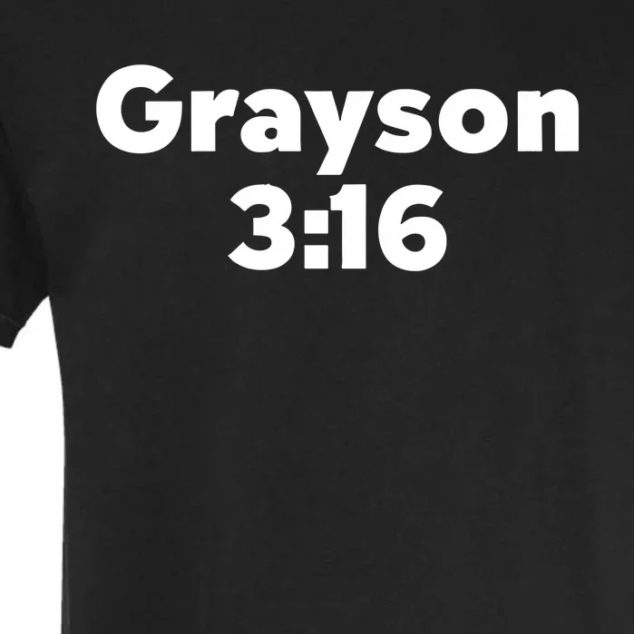 Grayson 3 16 I Just Broke Your Hand Garment-Dyed Heavyweight T-Shirt