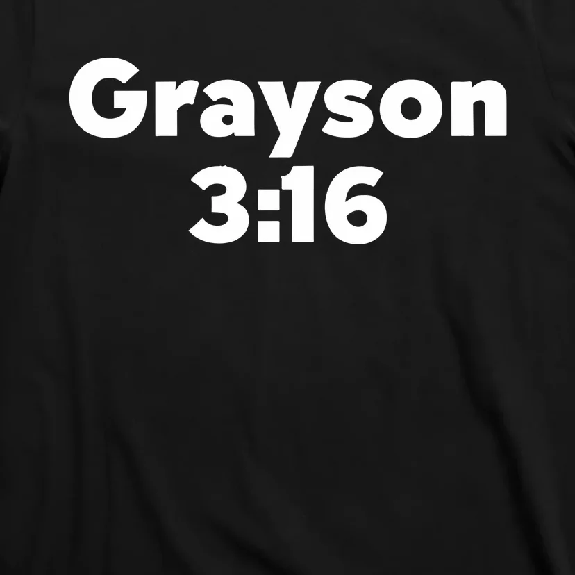 Grayson 3 16 I Just Broke Your Hand T-Shirt