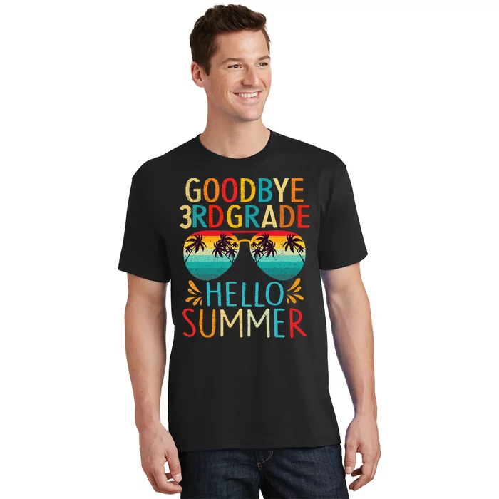 Goodbye 3rd Grade Hello Summer Last Day Of School Kids T-Shirt