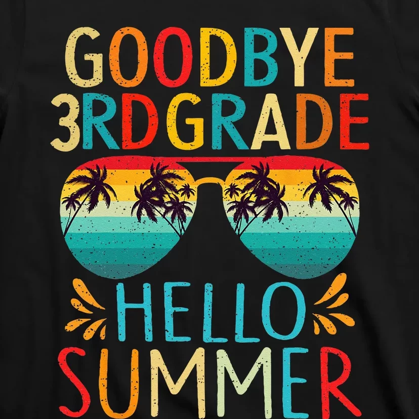 Goodbye 3rd Grade Hello Summer Last Day Of School Kids T-Shirt