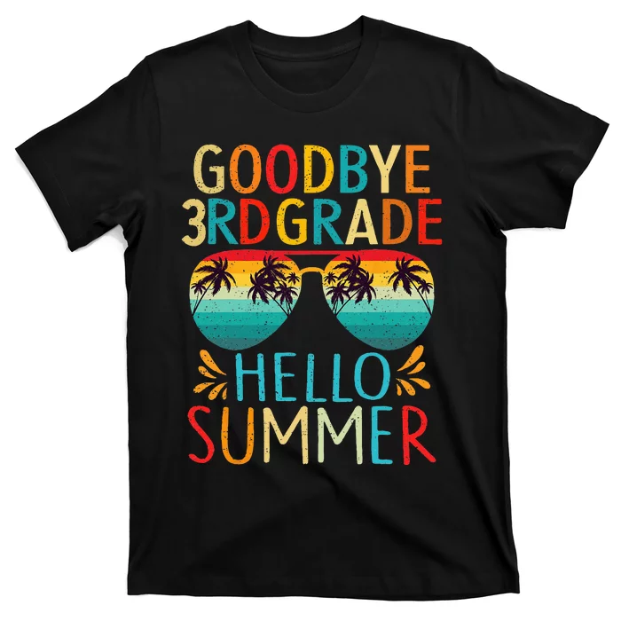 Goodbye 3rd Grade Hello Summer Last Day Of School Kids T-Shirt