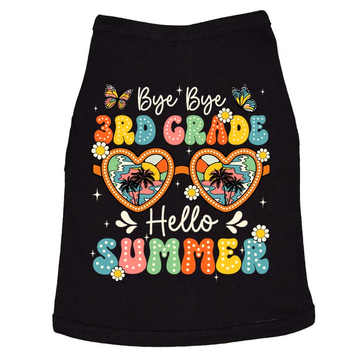 Goodbye 3rd Grade Hello Summer Last Day Of School Boy Doggie Tank