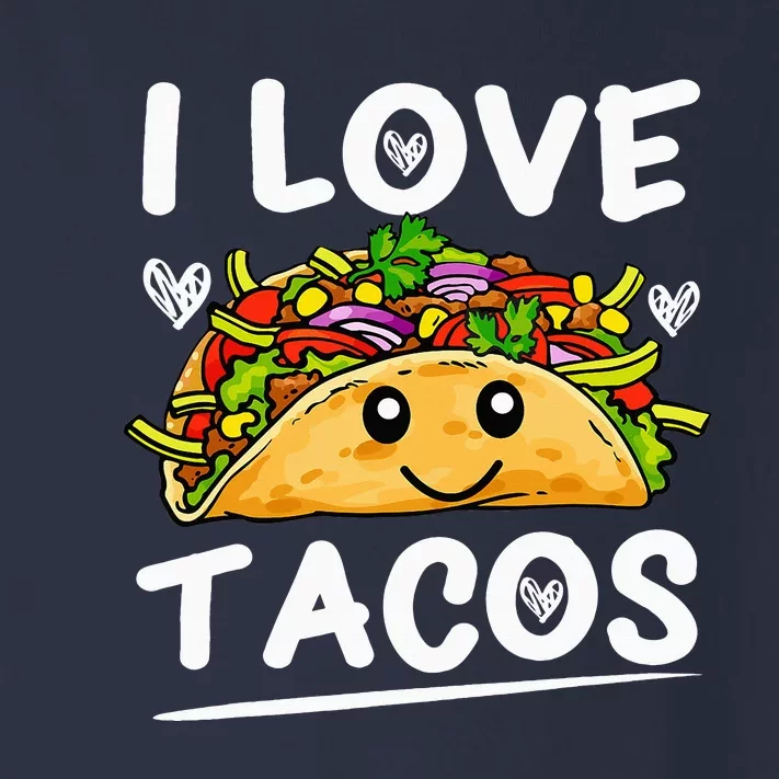 Graphic 365 I Love Tacos Tee Cinco De Mayo Taco Toddler Long Sleeve Shirt