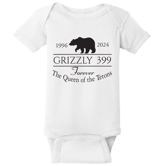 Grizzly 399 In Memory Of Bear Baby Bodysuit