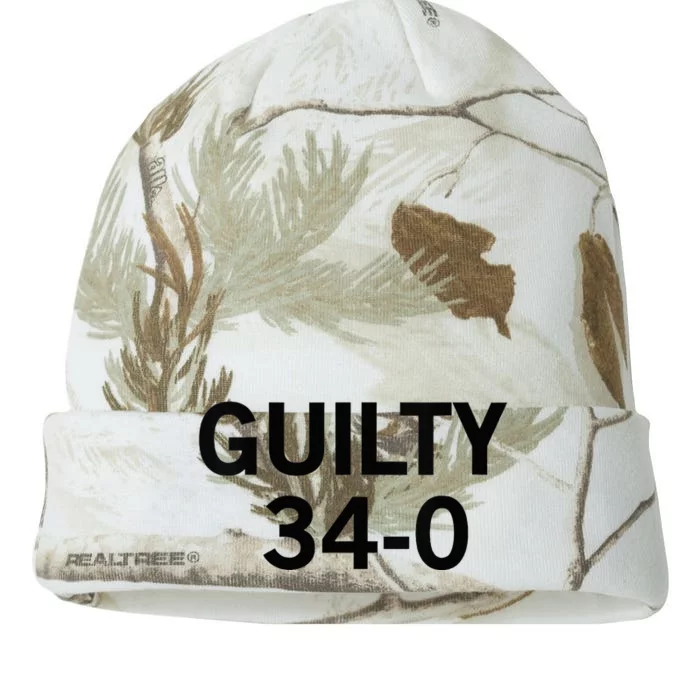 Guilty 34 To 0 Kati - 12in Camo Beanie