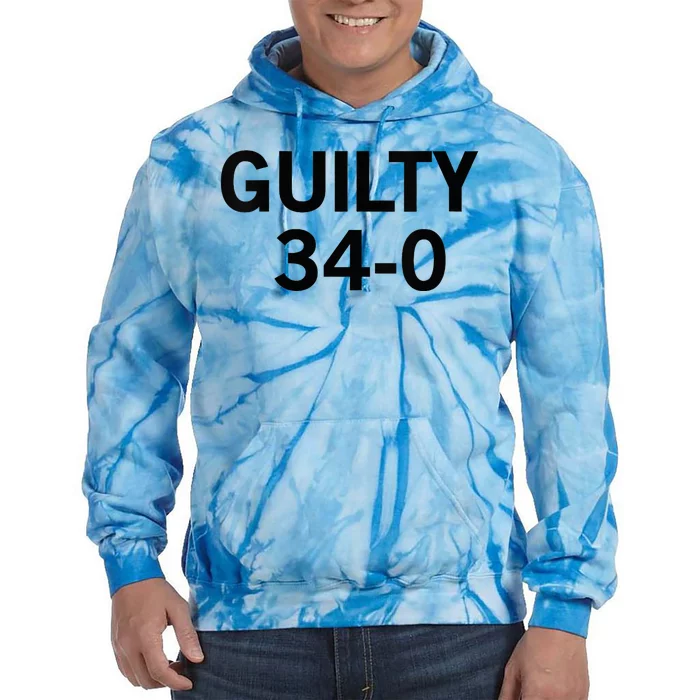 Guilty 34 To 0 Tie Dye Hoodie