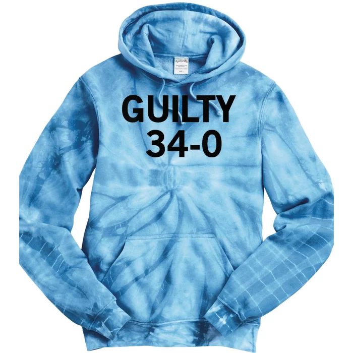 Guilty 34 To 0 Tie Dye Hoodie