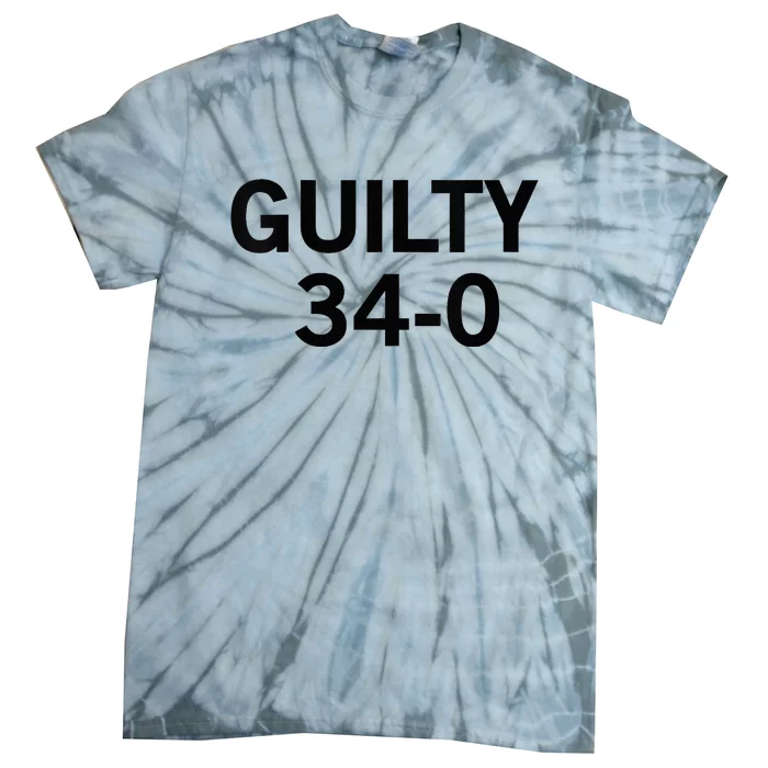 Guilty 34 To 0 Tie-Dye T-Shirt