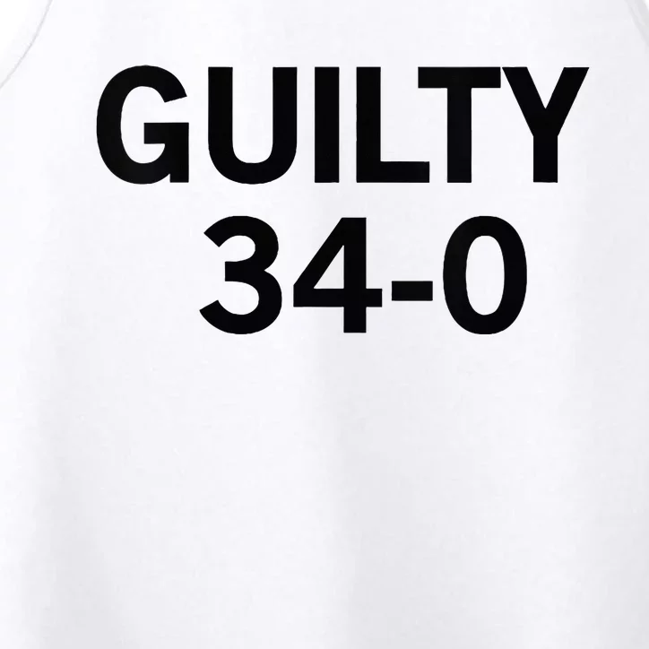 Guilty 34 To 0 Performance Tank