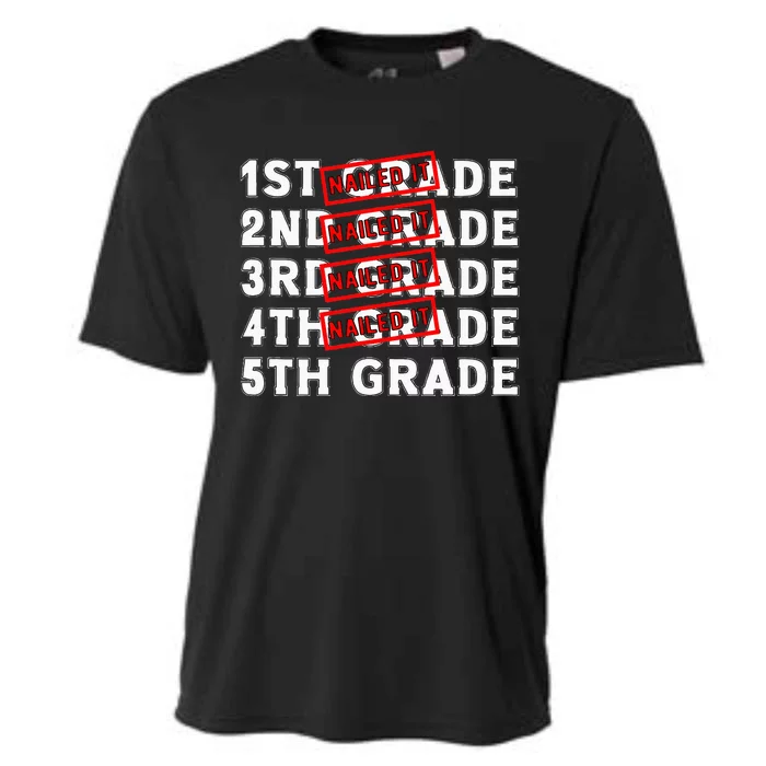 Goodbye 4th Grade Graduation Last Day School Hello 5th Grade Cooling Performance Crew T-Shirt