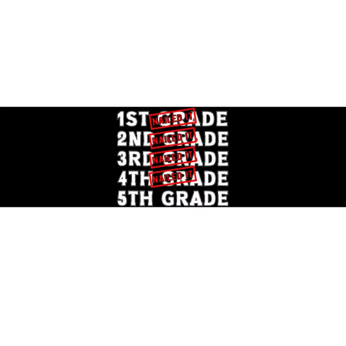 Goodbye 4th Grade Graduation Last Day School Hello 5th Grade Bumper Sticker