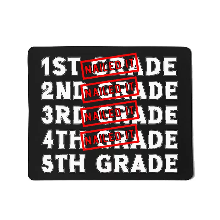 Goodbye 4th Grade Graduation Last Day School Hello 5th Grade Mousepad