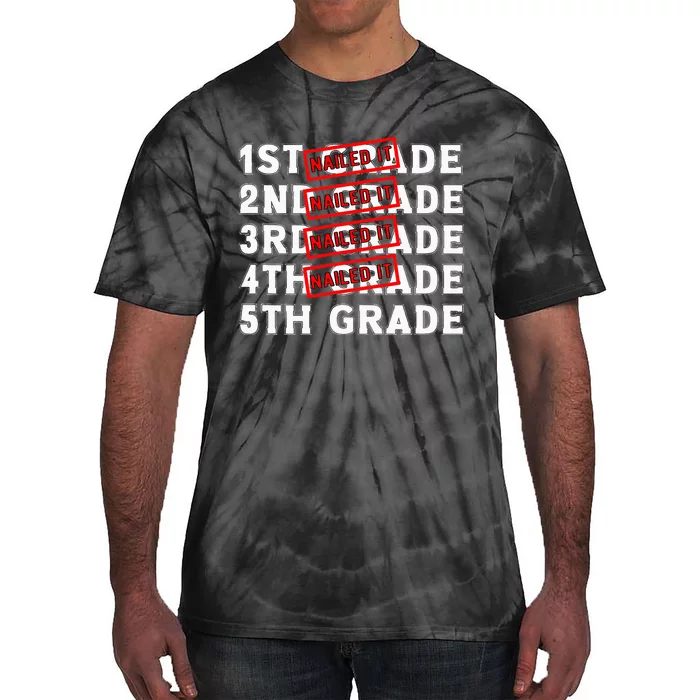 Goodbye 4th Grade Graduation Last Day School Hello 5th Grade Tie-Dye T-Shirt