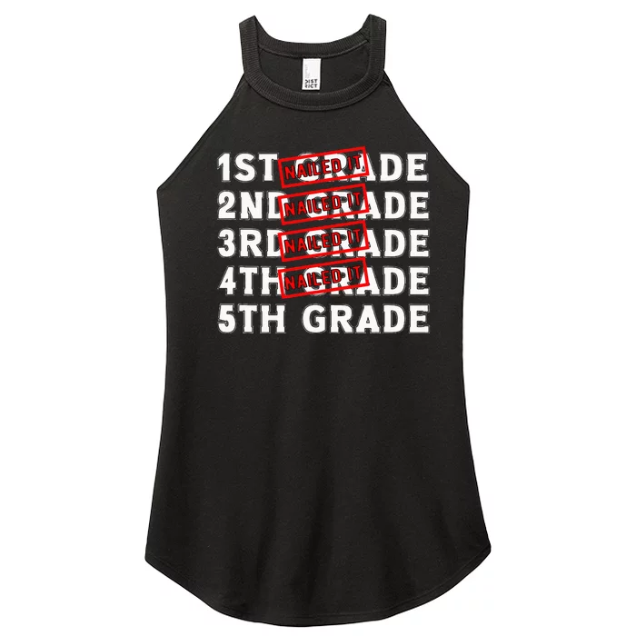 Goodbye 4th Grade Graduation Last Day School Hello 5th Grade Women’s Perfect Tri Rocker Tank