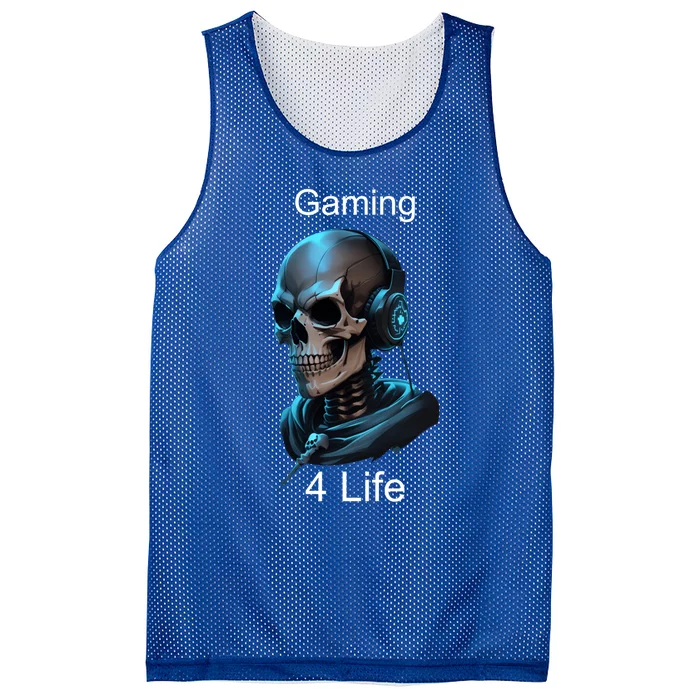 Gaming 4 Life Gamer Life Cute Gift Mesh Reversible Basketball Jersey Tank