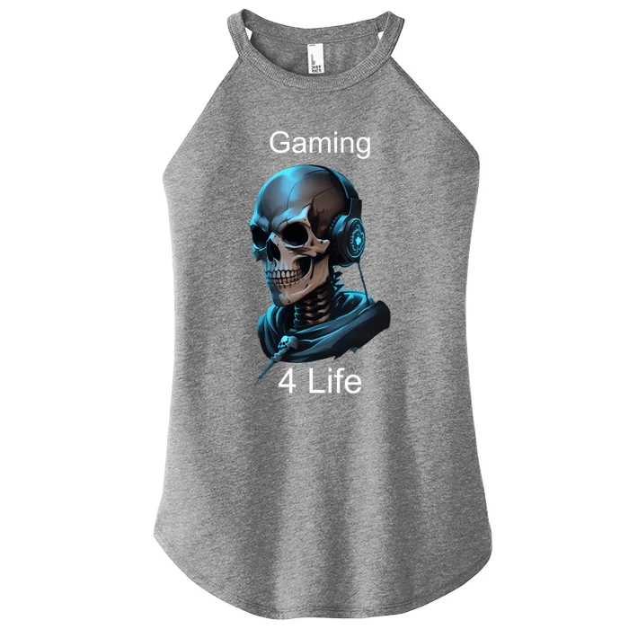 Gaming 4 Life Gamer Life Cute Gift Women’s Perfect Tri Rocker Tank