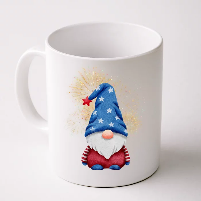 Gnome 4th Of July Firework Front & Back Coffee Mug