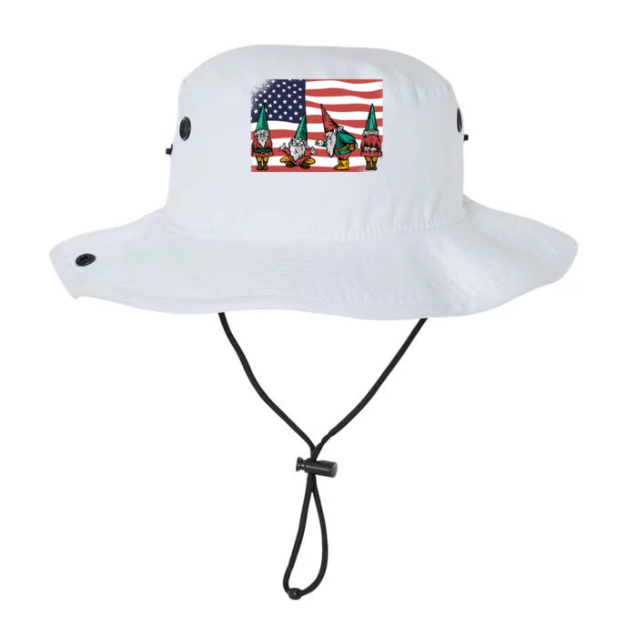 Gnomes 4th Of July Patrioticic American Flag Gift Legacy Cool Fit Booney Bucket Hat