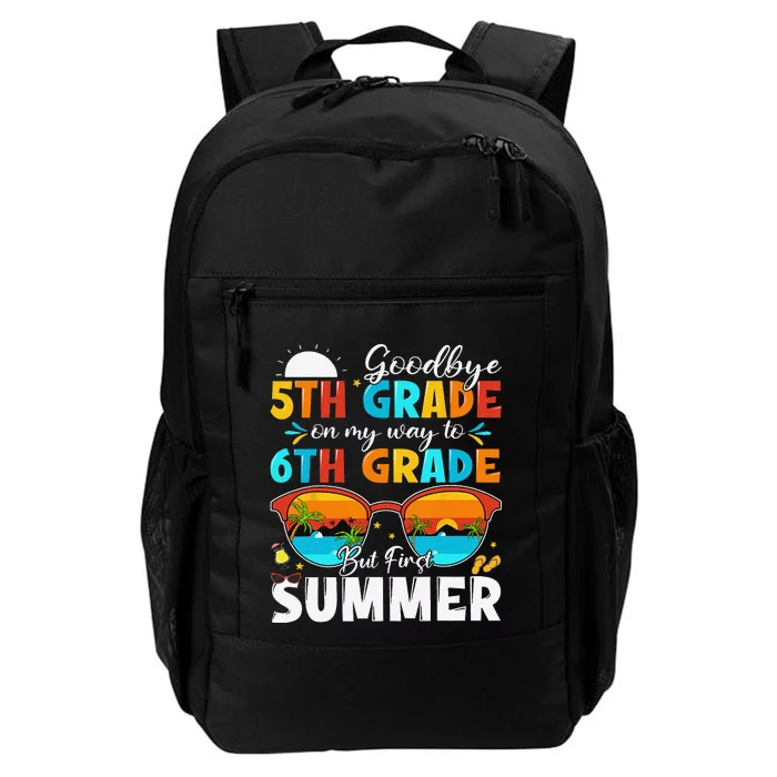 Goodbye 5th Grade Graduation To 6th Grade Hello Summer Daily Commute Backpack