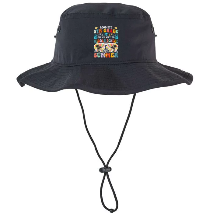 Goodbye 5th Grade Last Day Of School Graduation To 6th Grade Legacy Cool Fit Booney Bucket Hat