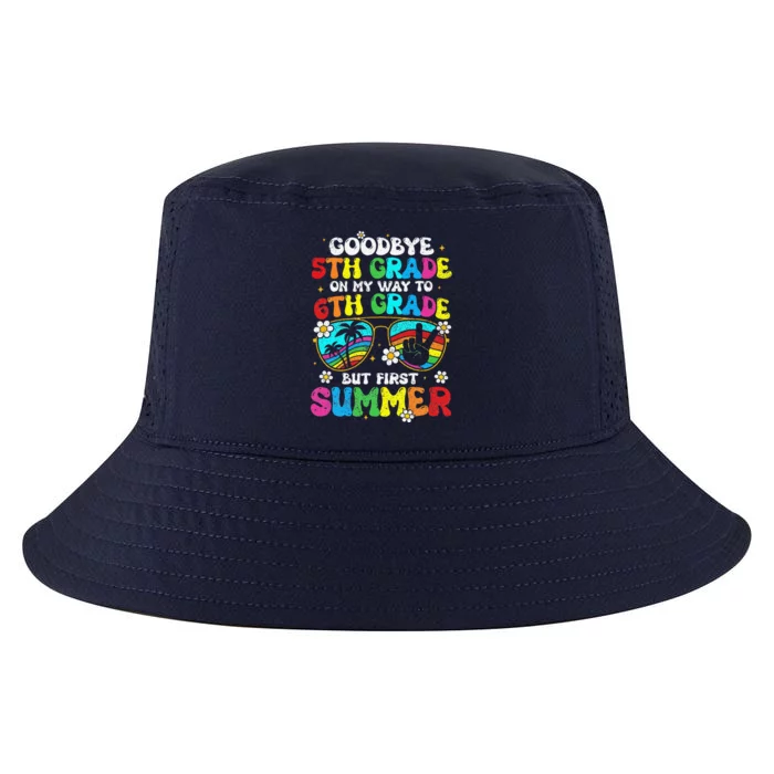 Goodbye 5th Grade Graduation To 6th Grade Hello Summer Cool Comfort Performance Bucket Hat