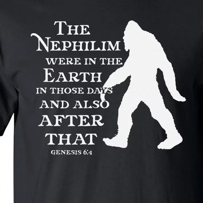 Genesis 64 Christian Sasquatch Tall T-Shirt