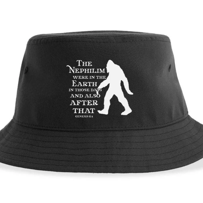 Genesis 64 Christian Sasquatch Sustainable Bucket Hat